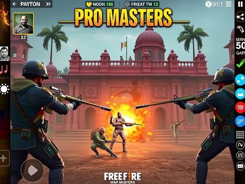 Free Fire War Masters gameplay screenshot